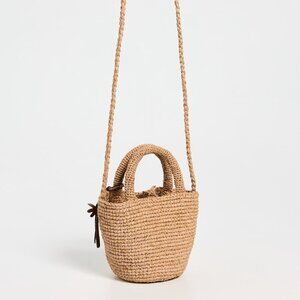 Manebi Raffia Summer Mini Bag - NWOT